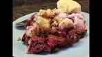 Sour cherry crumble / Крамбъл с вишни