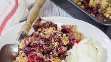 Sour Cherry Crumble