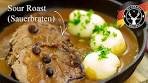 Sour Roast - Sour Beef // German Sauerbraten Recipe ...