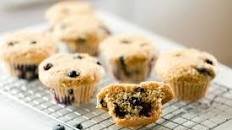 Sourdough Blueberry Muffins