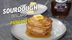 Sourdough Pancakes Recipe 🥞 Easy + Delicious | Sourdough ...