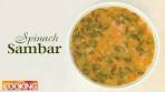 South Indian Spinach Sambar | Sambar Recipes