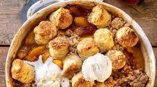 Southern Double Crusted Cinnamon Sugar Peach Cobbler