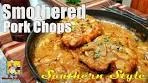 Southern Smothered Pork Chops and Gravy | #SoulFoodSunday