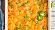 Southwestern Sausage Breakfast Casserole