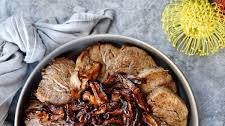 Soy Glazed Beef Fillet With Shiitakes
