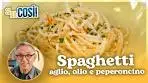Spaghetti aglio, olio e peperoncino - Si fa così | Chef BRUNO ...