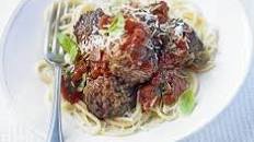 Spaghetti & meatballs