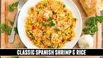 Spanish Shrimp and Rice | Quick & Easy ONE-PAN Recipe