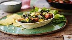 Speedy Chicken and Kale Tacos