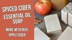 Spiced Apple Cider Soap Made With Essential Oils | MO River ...