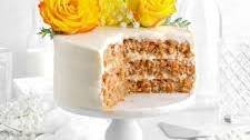 Spiced Carrot Cake with Cream Cheese Frosting