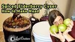 Spiced Elderberry Cyser - How to Make Mead