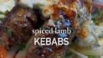 Spiced Lamb Kebabs | tomato, red onion, mutton, vegetable ...