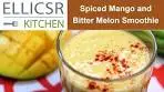 Spiced Mango and Bitter Melon Smoothie