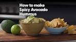 Spicy Avocado Hummus