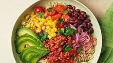 Spicy beef taco bowl