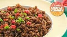 Spicy Caramelized Ground Pork Recipe