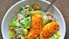 Spicy Chicken Caesar Salad