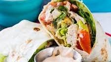 Spicy Chicken Salad Wrap