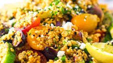 Spicy Couscous Salad | Vegetarian