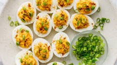 Spicy Deviled Eggs