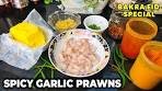 Spicy Garlic Prawns In Just 5 Mins | Chili Garlic Shrimp ...