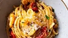 Spicy Garlic Shrimp Pasta