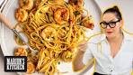 Spicy Garlic Shrimp Spaghetti - Marion's Kitchen