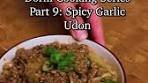 Spicy Garlic Udon Recipe