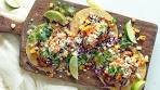 Spicy Grilled Shrimp Tacos Recipe with Papaya and Mango ...