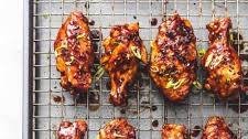 Spicy Korean BBQ Chicken Wings