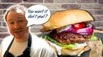 Spicy lamb burger with tzatziki (ish) sauce | burger recipes