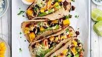 Spicy Mango, Black Bean & Avocado Tacos