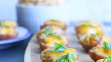 Spicy Pimento Cheese Stuffed Potato Bites