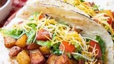 Spicy Potato Soft Taco Recipe