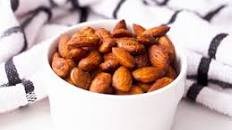 Spicy Roasted Almonds (Low Carb Snack)