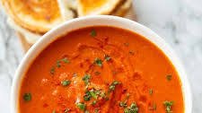 Spicy Roasted Red Pepper Soup