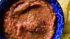 Spicy Roasted Tomato Salsa