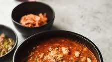 Spicy Seafood Soondubu Jjigae (Korean Tofu Soup)