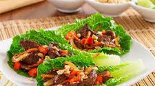 Spicy Steak Lettuce Wraps