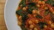 Spicy Tomato, Chickpea and Spinach Stew