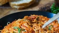 Spicy Tomato Cream Pasta