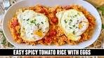 Spicy Tomato Rice with Eggs | A Simple Dish Filled with ...