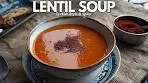 Spicy Turkish RED LENTIL SOUP – Easy VEGAN Comfort Food