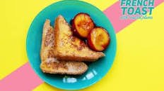 Spiked Donut French Toast with Roasted Plums