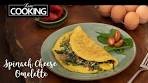 Spinach Cheese Omelette | Healthy breakfast ideas | Egg ...