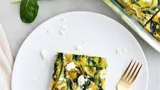 Spinach Feta Egg Bake