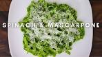 Spinach & Mascarpone Tagliatelle! My new recipe is an ...