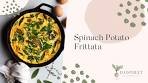 Spinach Potato Frittata Recipe